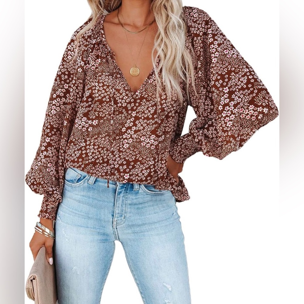 V-Neck Blouse